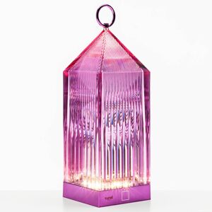 Kartell Lantern stolná LED lampa, fialová IP54