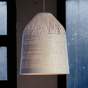 Karman Black Out – biela závesná lampa, 50 cm