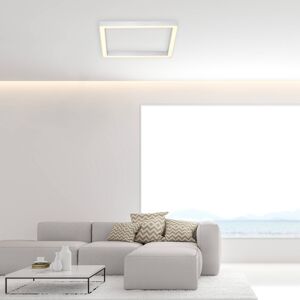 Paul Neuhaus Pure-Lines stropné LED štvorec hliník